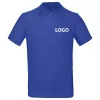 Herren Polo-Shirt mit Logo blau