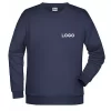 Herren Sweatshirt mit Logo navy